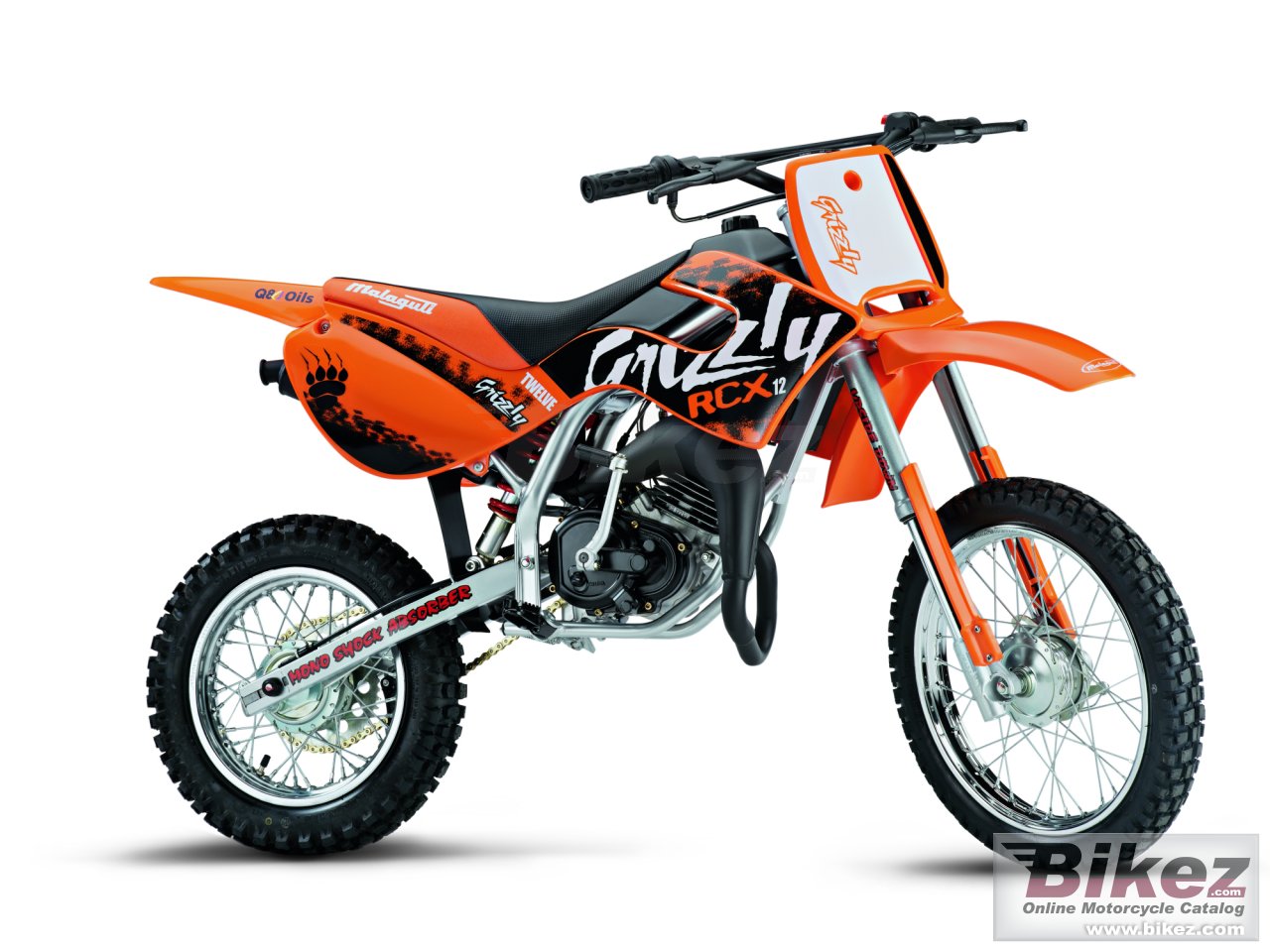 Big Malaguti grizzly 12 cross picture and wallpaper from Bikez.com